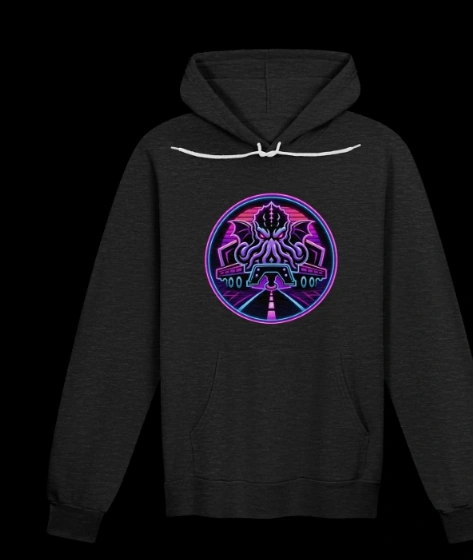 Dark charcoal Munster hoodie